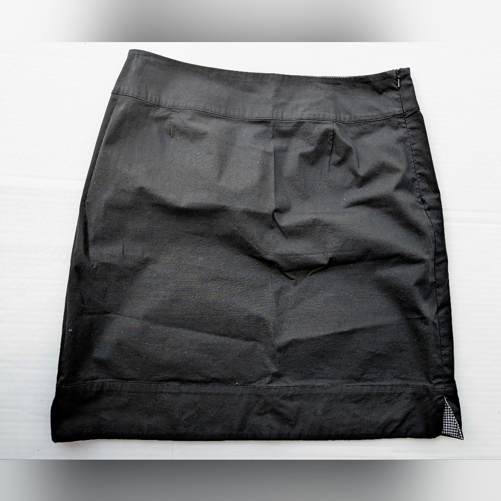 Talbots Black Mini Pencil Skirt Women's